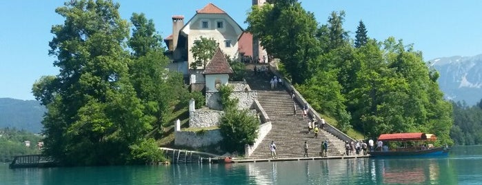 Blejski Otok (Bled Island) is one of Ljubljana 2015.