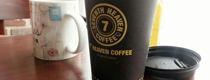 세븐스헤븐커피 7th Heaven Coffee is one of Lieux qui ont plu à jennif.