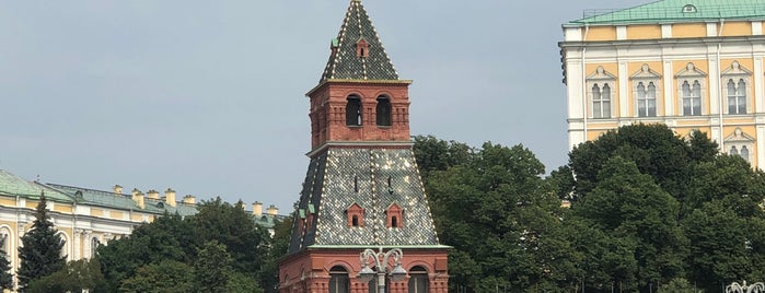 Blagoveschenskaya Tower is one of Кремль.