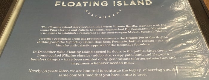 Floating Island Restaurant is one of Lugares favoritos de Agu.
