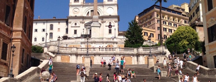 Piazza di Spagna is one of Roma - a must! = Peter's Fav's.