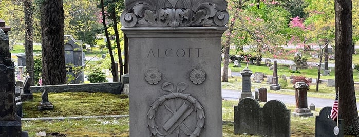 Sleepy Hollow Cemetery is one of Boston.
