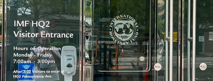 International Monetary Fund (IMF) Headquarters 2 (HQ2) is one of To-do Washington, DC.