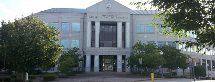 Cherokee County Justice Center is one of Lieux qui ont plu à Kurt.