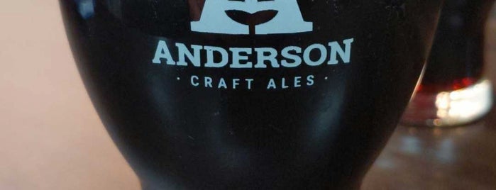 Anderson Craft Ales is one of Ontario Brewery Toury.