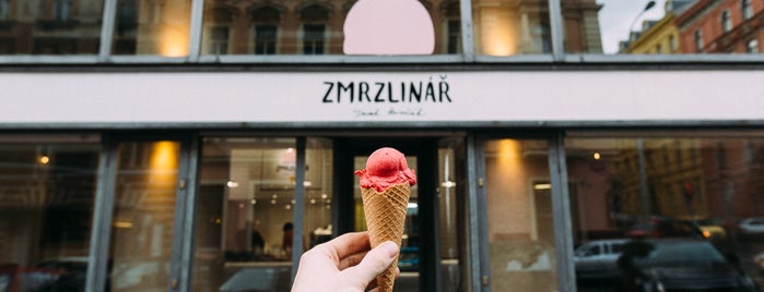 Zmrzlinář is one of to-do kavarny,restaurace.