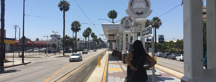 Metro Rail - Long Beach Bl Station (C) is one of Transit: LA Metro Rail 🚆.