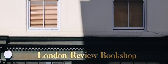 London Review Bookshop is one of Specialty Coffee Shops Part 2 (London).