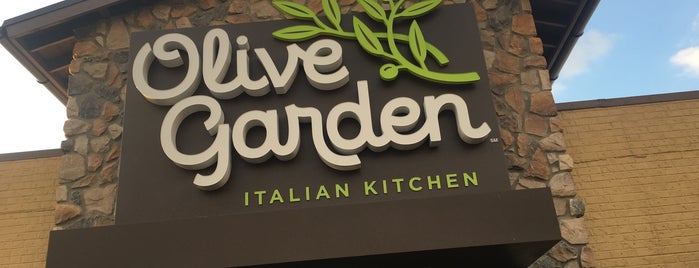 Olive Garden is one of regular places.