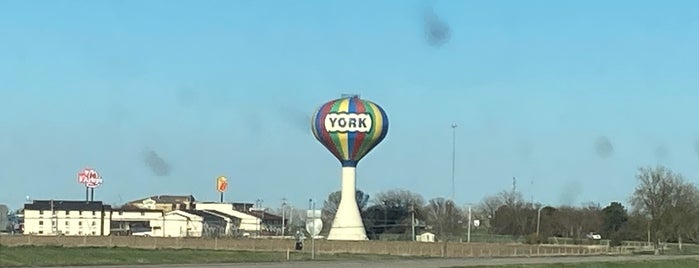 York, NE is one of Random visits!.