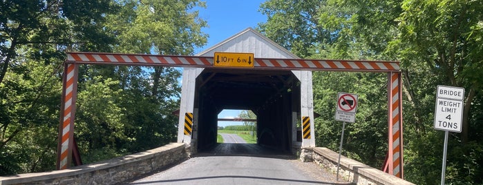 Schenk's Mill Covered Bridge is one of Covered Bridges.