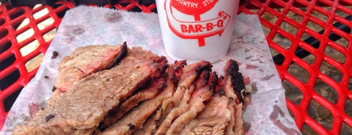 Rudy's Country Store and Bar-B-Q is one of CS Towny Restaurants.