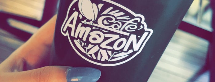 Café Amazon is one of Lugares favoritos de Aimee.