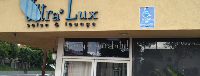 Ultra Lux salon & lounge is one of Favorites<3 <3 <3.