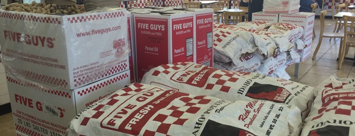 Five Guys is one of Must do !.