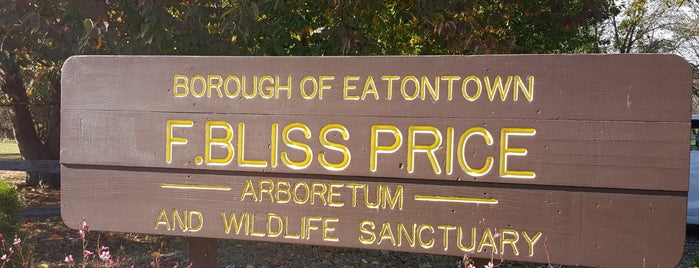 F. Bliss Price Arboretum and Wildlife Sanctuary is one of NJ Outdoors.