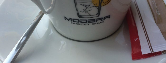 Modera Coffee is one of My places.