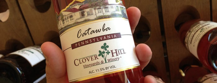 Clover Hill Winery is one of Lehigh Valley Wine Trail.
