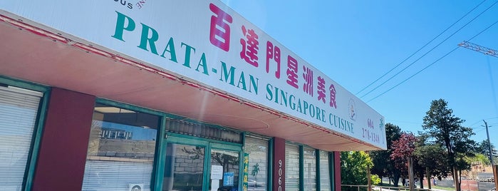 Prata-Man Singapore Cuisine is one of Faves..