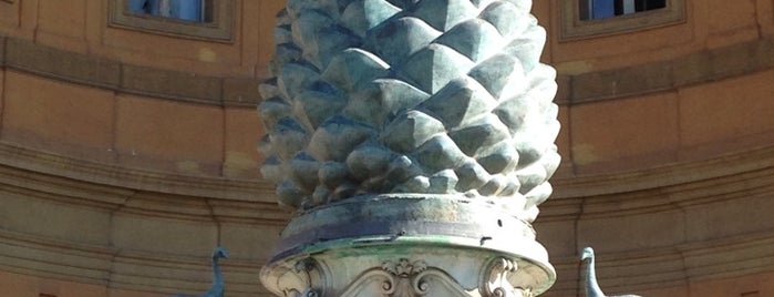 Cortile della Pigna is one of Fountains in Rome.