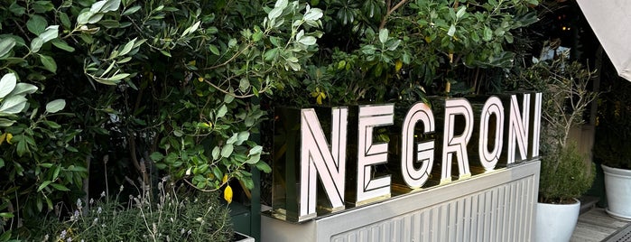 Negroni is one of CDMX Italiana.