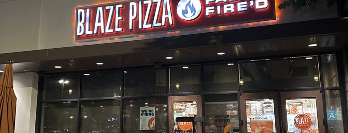 Blaze Pizza is one of Gabby.