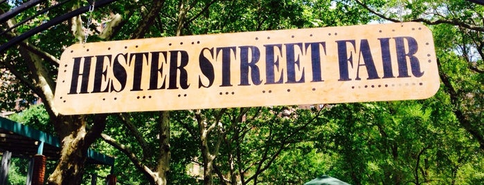 Hester Street Fair is one of New York sights.