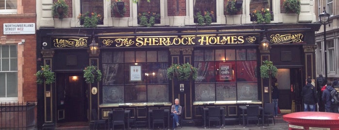 The Sherlock Holmes is one of สถานที่ที่ Sarah ถูกใจ.