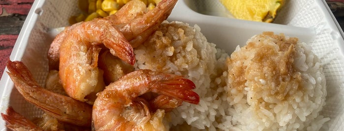 Aloha Shrimp is one of Oahu Eats.