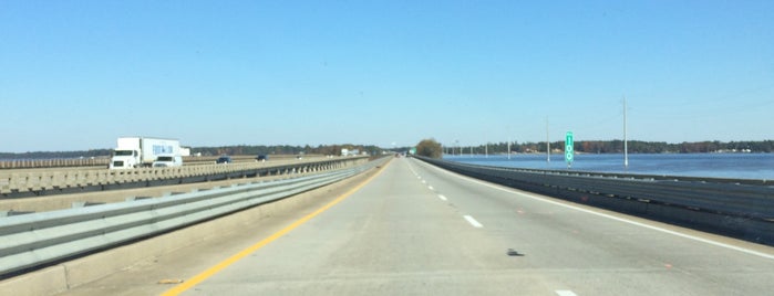 Santee Cooper Lake Bridge is one of Site Seeing.