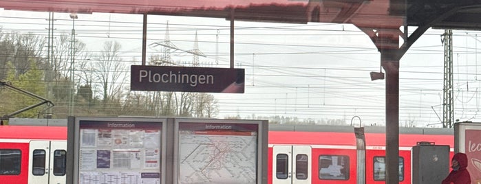 Bahnhof Plochingen is one of Official DB Bahnhöfe.