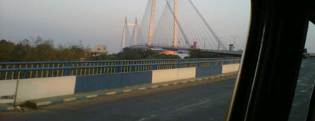 Vidyasagar Setu is one of The City Of Joy, Kolkata #4sqCities.