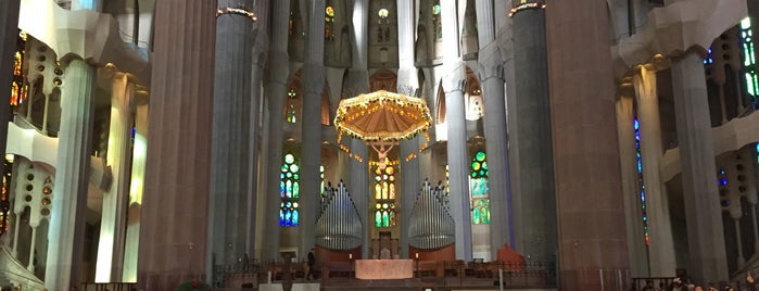 The Basilica of the Sagrada Familia is one of Duygu’s Liked Places.