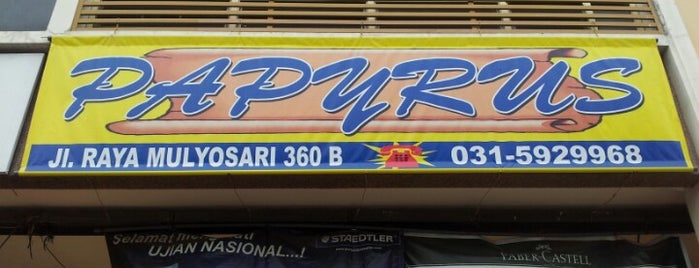 Papyrus is one of Store.