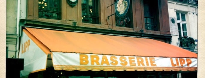 Brasserie Lipp is one of Paris, FR.