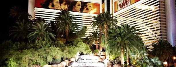 The Mirage Hotel & Casino is one of Las Vegas.