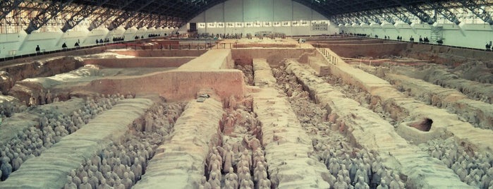 Museum of the Terracotta Warriors and Horses of Qin Shihuang is one of UNESCO World Heritage Sites in China.