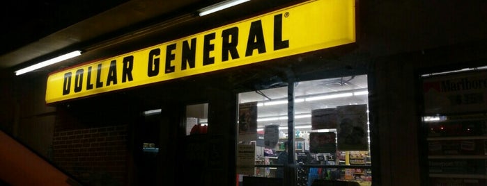 Dollar General is one of Places to check out.