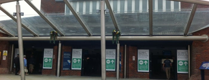 Derby Railway Station (DBY) is one of You calling me a train spotter?.