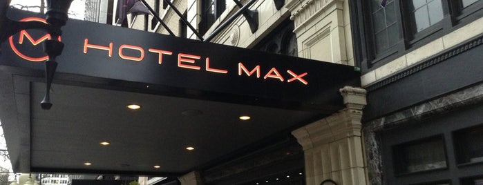 Hotel Max is one of Seattle, WA.