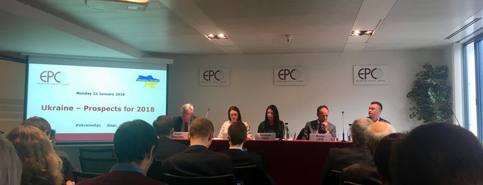 EPC European Policy Centre is one of Brussel avdelingstur.