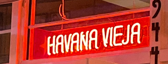 Havana Vieja is one of Miami - South Beach.