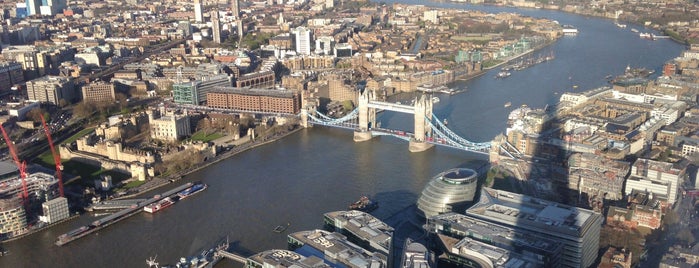 The View from The Shard is one of London Food & To-Do.