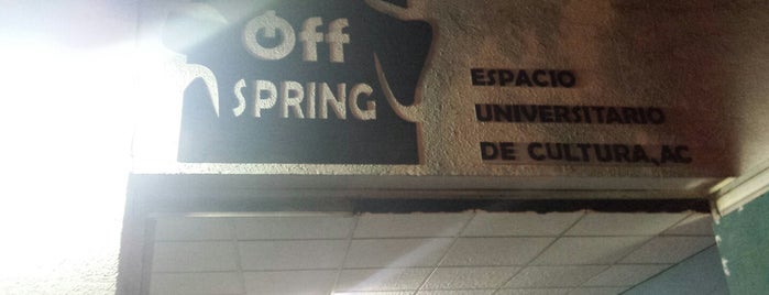 Espacio Universitario Cultural Off Spring is one of Tempat yang Disimpan Geovanni.