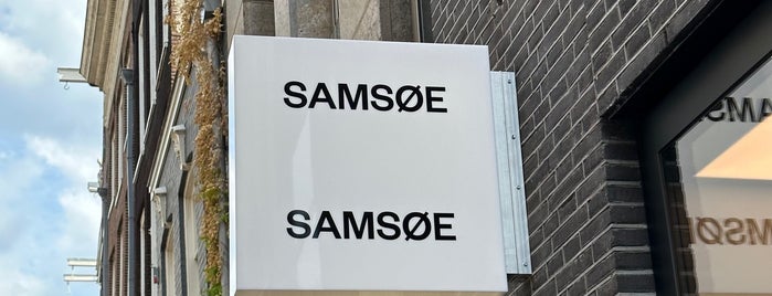 Samsøe & Samsøe is one of De 9 Straatjes ❌❌❌.