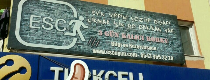 ESC Evden Kaçış Oyunu is one of Pelin'in Beğendiği Mekanlar.