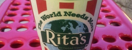 Rita's Italian Ice & Frozen Custard is one of Jason’s Liked Places.