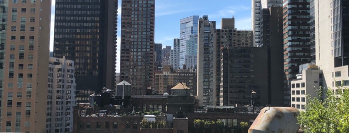 The Pod Hotel's Rooftop Terrace is one of midtown.