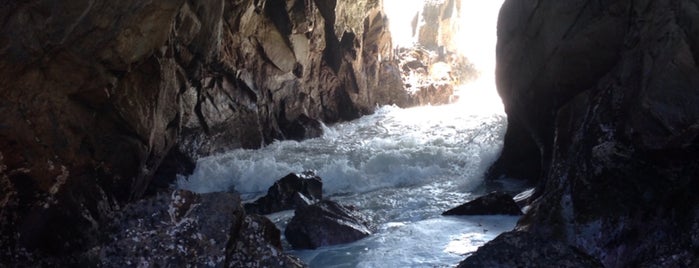 Pfeiffer Beach is one of big sur.