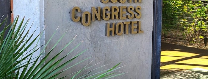 South Congress Hotel is one of Orte, die Samantha gefallen.